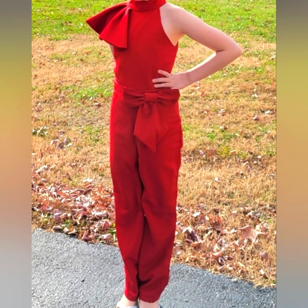 Pageant style jumpsuit